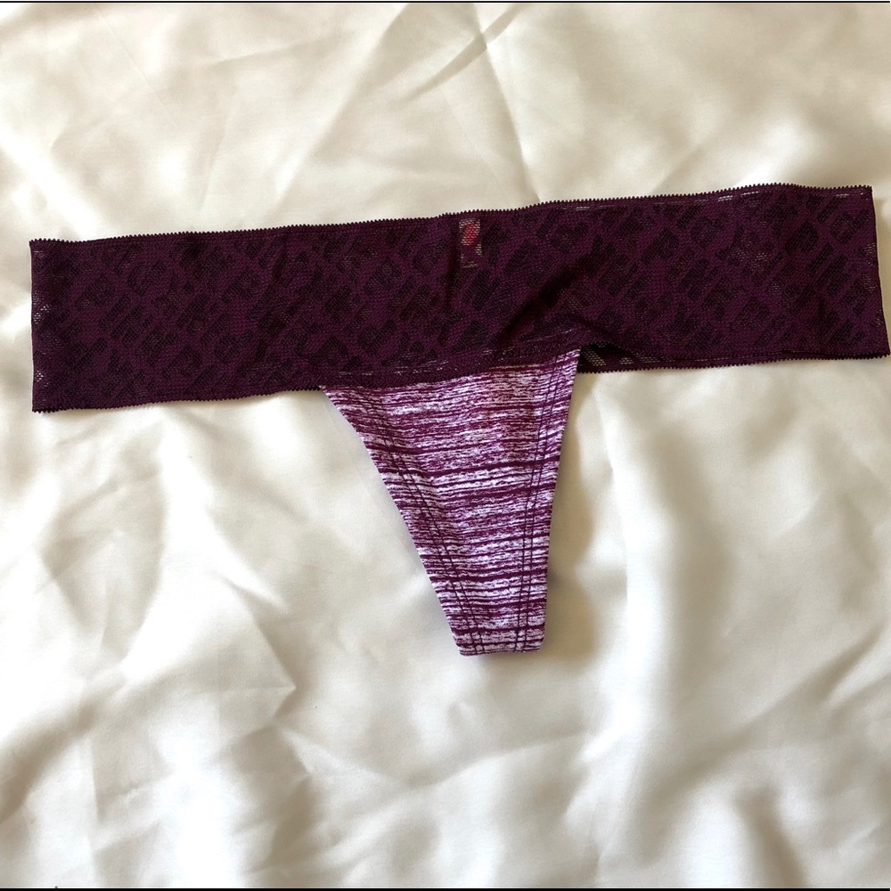 VS Pink Thong Pantie - Small